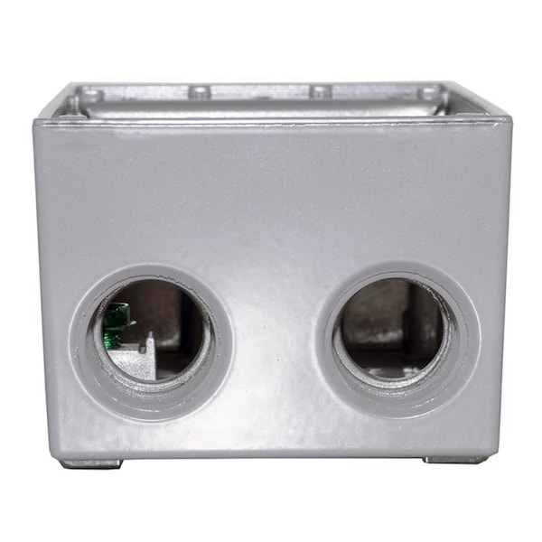 Sigma Engineered Solutions Outlet Box, 1 Gang, Die-Cast Metal - 14251