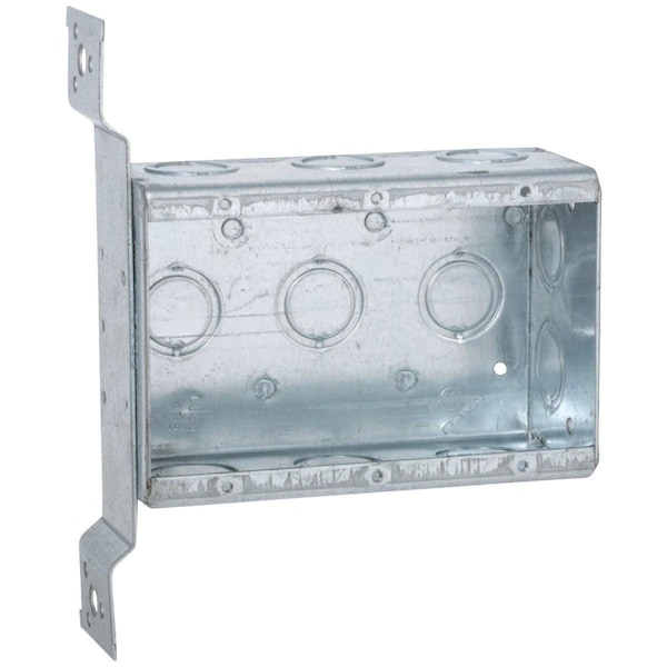 Southwire Electrical Box, 45 cu in, Wall Box Type, 3 Gangs, Steel - TB-325-F-UPC