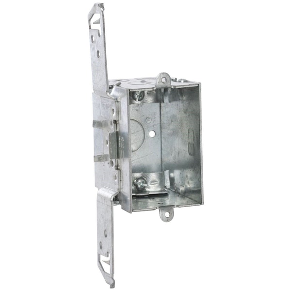 Southwire Electrical Box, 12.5 cu in, Wall Box Type, 1 Gang, Steel - G601-FR-UPC