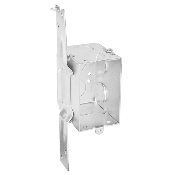 Southwire New and Old Work 12.5 cu in Rectangle Galvanized Steel Switch Box Silver - G601-F-UPC