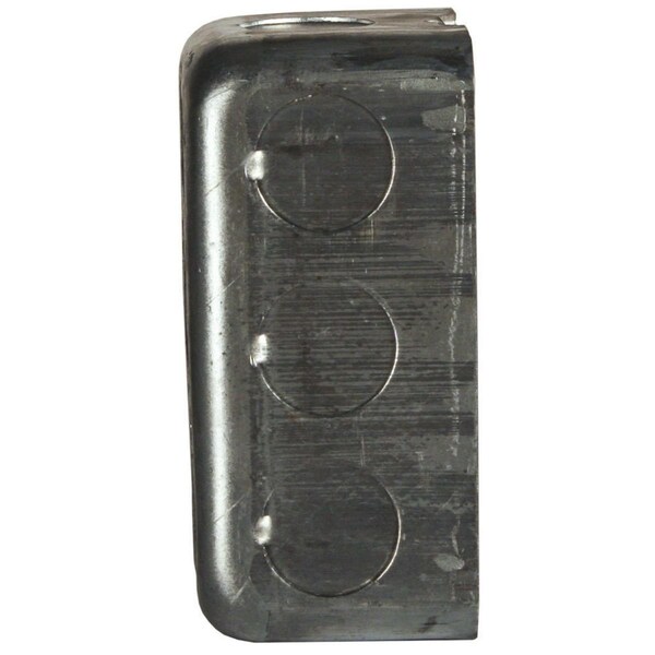 Raco Electrical Box, 13 cu in, Wall Box Type, 1 Gang, Steel - 8660