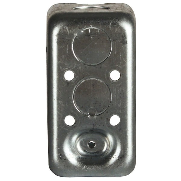 Raco Electrical Box, 13 cu in, Wall Box Type, 1 Gang, Steel - 8660