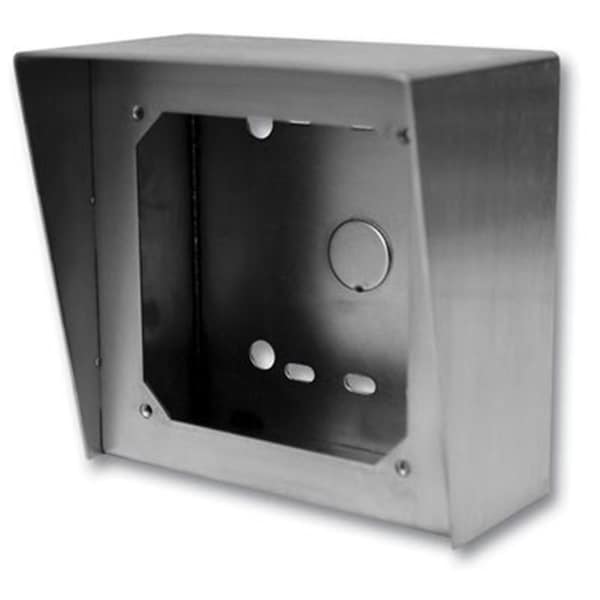 Swivel Attractive, Vandal Resistant, Stainless Steel Surface Mount Box - 5 x 5 in. - SW2594656