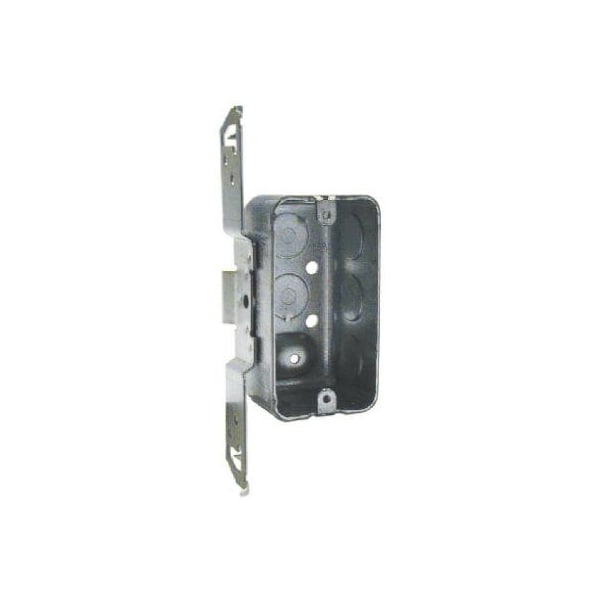 Racoorporated Electrical Box, 13 cu in, Handy Box Type, 1 Gang, Steel - 662