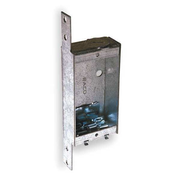 Raco Electrical Box, 6.5 cu in, Switch Box Type, 1 Gang, Galvanized Zinc - 404