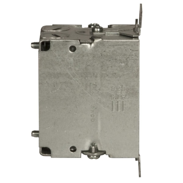 Raco Electrical Box, 12.5 cu in, Switch Box Type, 1 Gang, Galvanized Zinc - 518