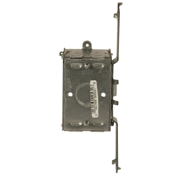 Raco Electrical Box, 12.5 cu in, Switch Box Type, 1 Gang, Galvanized Zinc - 531