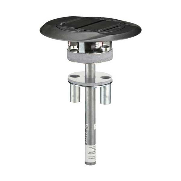 Hubbell Wiring Device-Kellems Poke-Through Box, 27 cu in, Wiring Box Type, 1 Gang, Steel - S1PT4X4BL