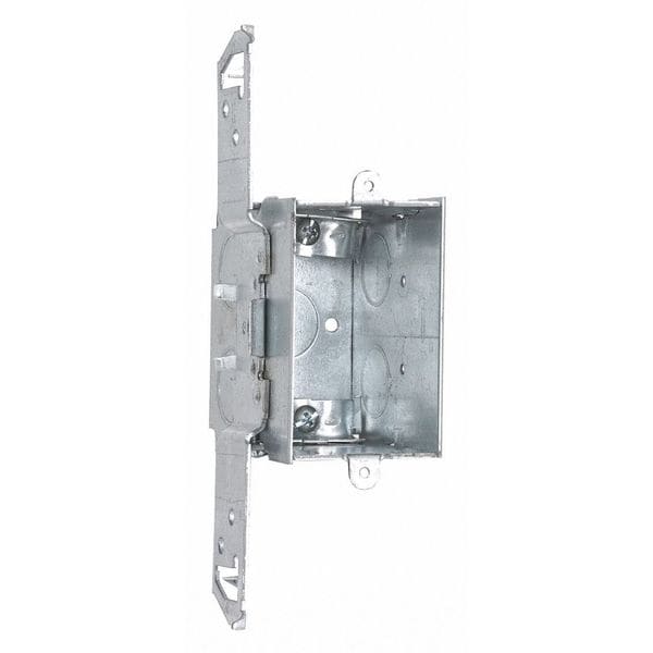 Raco Electrical Box, 14 cu in, Switch Box Type, 1 Gang, Steel - 564