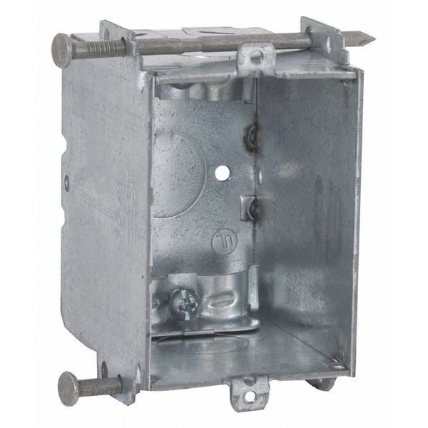 Raco Electrical Box, 15.8 cu in, Switch Box Type, Steel - 355