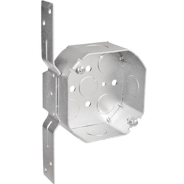 Southwire Electrical Box, 14 cu in, Octagon Box Type, Steel - 54151-F