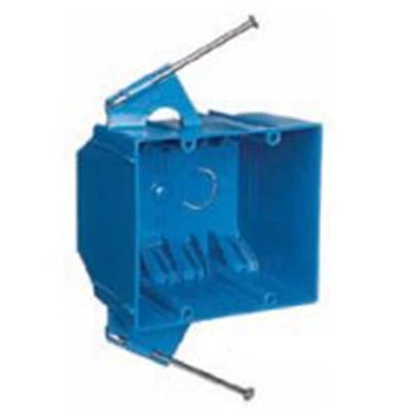 Plugit carlon  2 Gang Pvc Outlet Box - PL417470