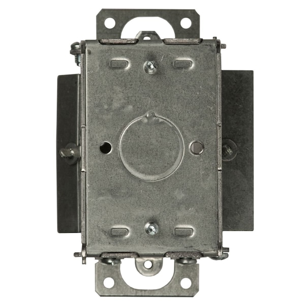 Raco Electrical Box, 12.5 cu in, Switch Box Type, 1 Gang, Steel - 512