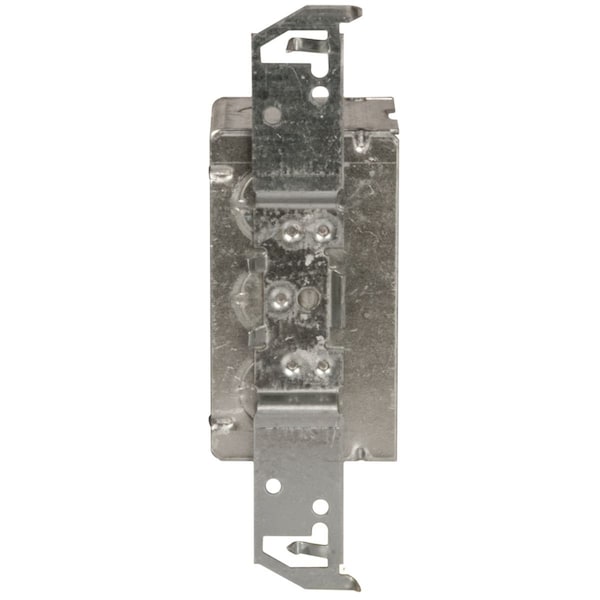 Raco Electrical Box, 16.5 cu in, Handy Box Type, 1 Gang, Steel - 678