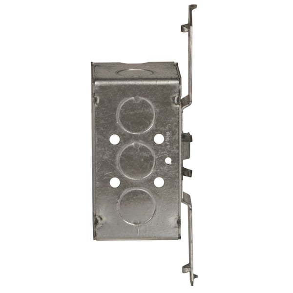 Raco Electrical Box, 16.5 cu in, Handy Box Type, 1 Gang, Steel - 678
