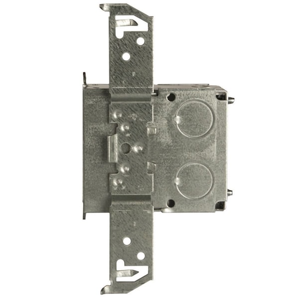 Raco Electrical Box, 18 cu in, Switch Box Type, 1 Gang, Steel - 605