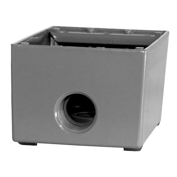 Sigma Engineered Solutions Outlet Box, 1 Gang, Die-Cast Metal - 14250