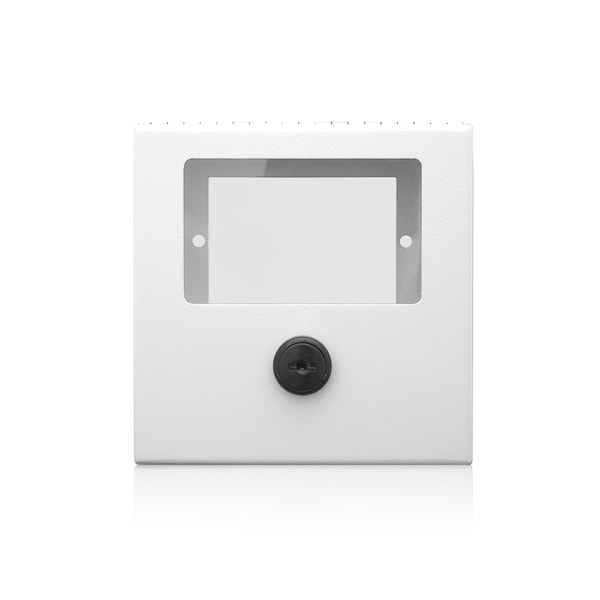 Leviton Electrical Box Cover, 1 Gang, Rectangular, Steel - LCV01-W