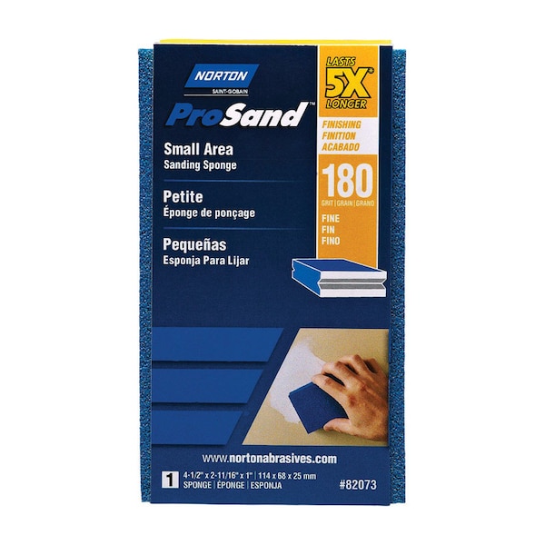 Norton Abrasives Sm Area Sndspnge 180Grt - 07660782073

Norton Abrasivos Espuma de Lijado para Áreas Pequeñas 180 Grano - 07660782073