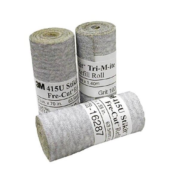 Rollo 2.5 pulgadas 120 Grit Stikit Tri-M-Ite 3M212 120A; Rollo de 70 pulgadas - 3M212 120A