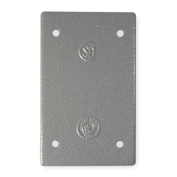 Hubbell Killark 1 Gang -Gang Vertical Weatherproof Cover, , Iron - FSBCM