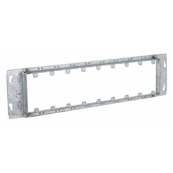 Raco Electrical Box Cover, 9 Gangs, Steel, Gang Cover - 828