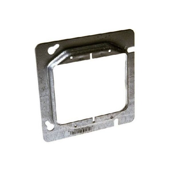Racoorporated Electrical Box Cover, 2 Gangs, Steel, Raised Cover - 841