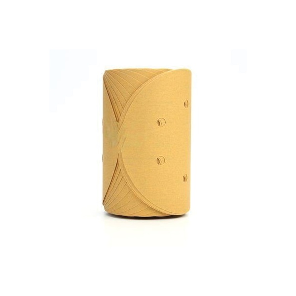 Disco de Rollos de Papel de Lija 3M Stikit Gold D/F, 01638, 6 pulgadas, P220A, 175 unidades - 7000119708