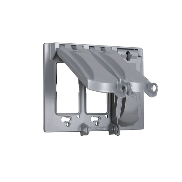 Bell Outdoor 3 Gangs -Gang Vertical Electrical Box Cover, , Aluminum - MX3050S