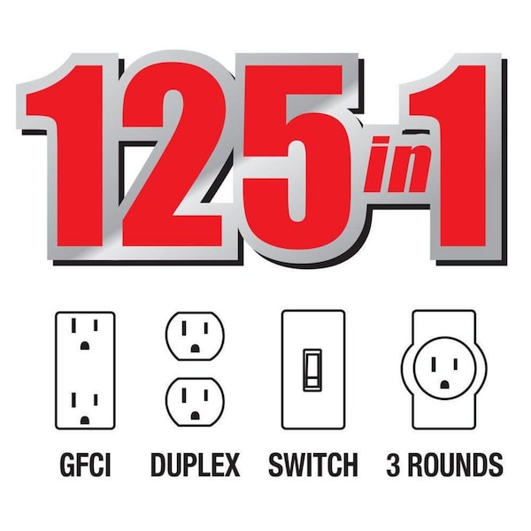 Bell Outdoor 3 Gangs -Gang Vertical Electrical Box Cover, , Aluminum - MX3050S