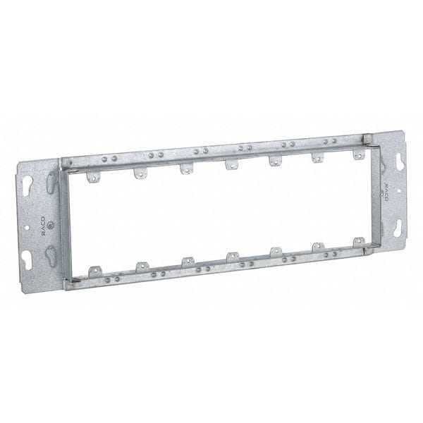 Raco Electrical Box Cover, 7 Gangs, Steel, Gang Cover - 826
