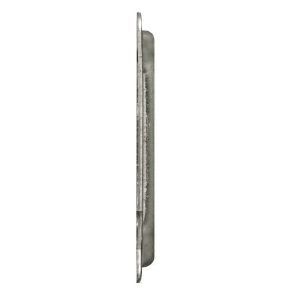 Raco Electrical Box Cover, 1 Gang, Steel, Raised Cover - 8772