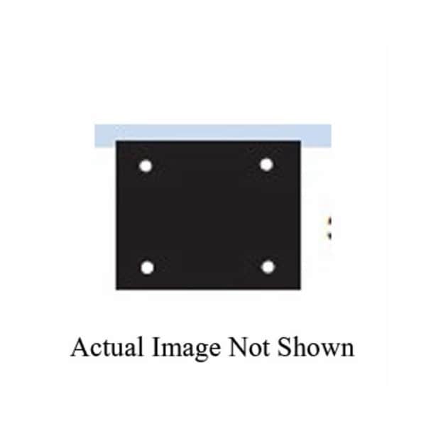Mulberry Electrical Box Cover, 3 Gangs, Aluminum, Blank Cover - 30284
