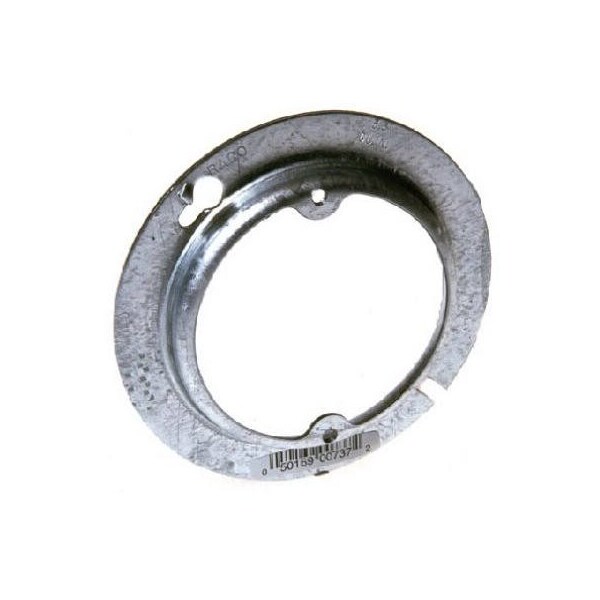 Racoorporated Electrical Box Cover, Round, Steel - 737