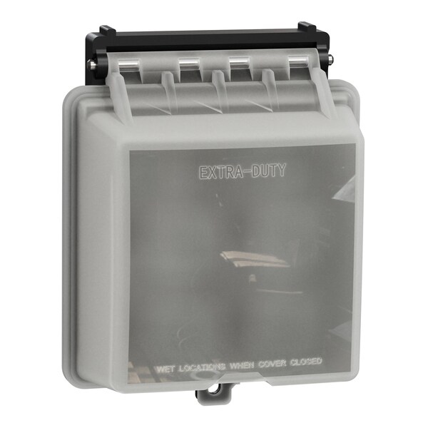 Square D Cover, Weatherproof, Transparent, Decorador - SQWS83221XX