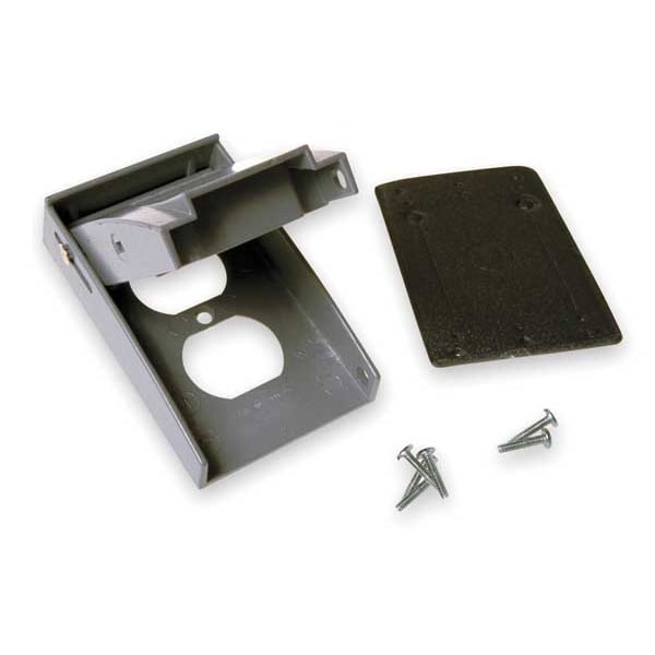 Bell Outdoor Weatherproof Cover, Single Gang Box Type, 1 Gang, Flip/Snap Cover - 5027-0
