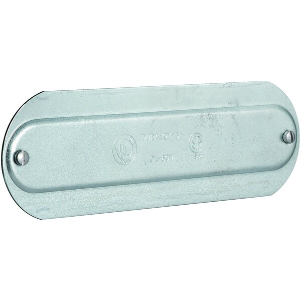 Hubbell Killark Electrical Box Cover, Aluminum, Stamped Cover - OL-900