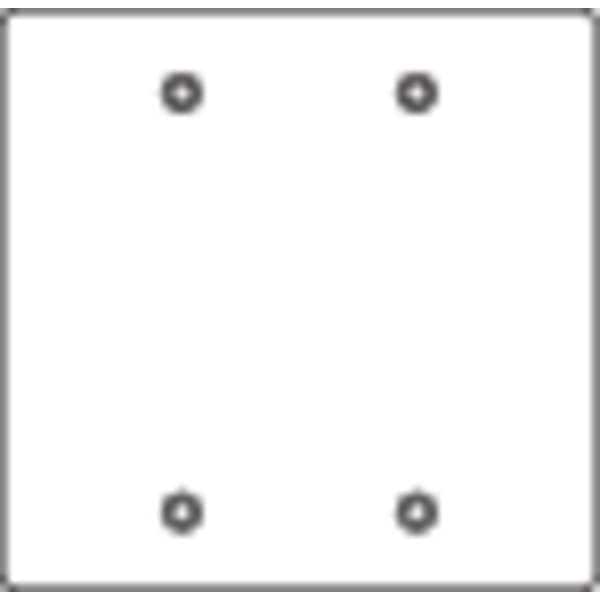 Hubbell Killark 2 Gangs -Gang Horizontal, Vertical Weatherproof Cover, , Aluminum - 2FBC
