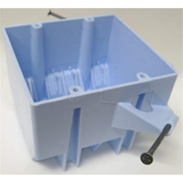 Encendiendo EZ32DNR 32 cu. in. PVC 2-Gang Electrical EZ Box with Nails - EN2994789