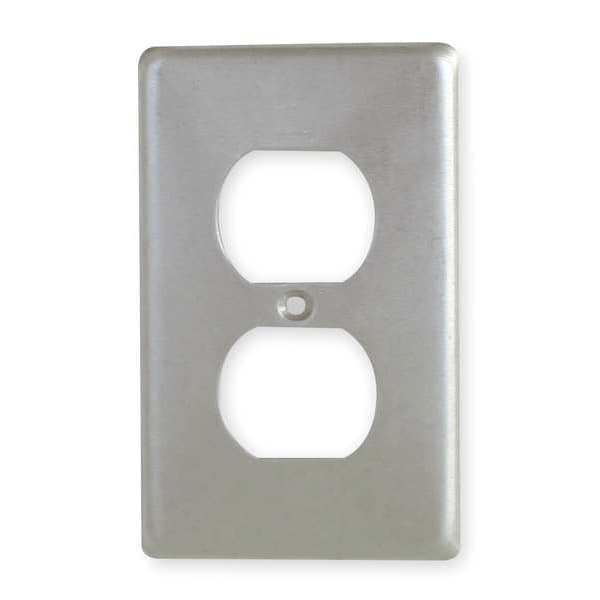 Hubbell Killark 1 Gang -Gang Vertical Weatherproof Cover, , Aluminum - 1FA