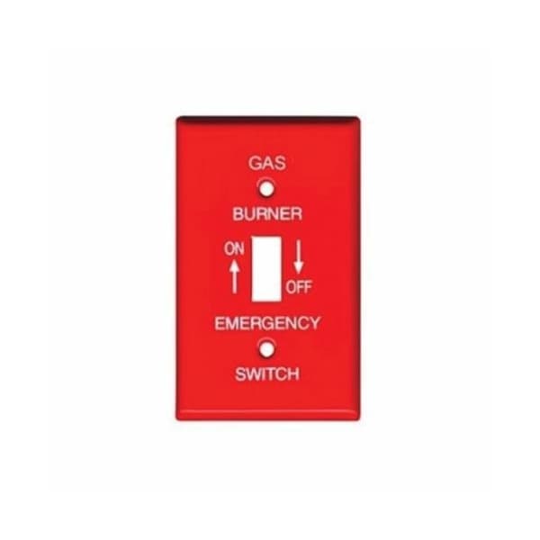 Mulberry Electrical Box Cover, 1 Gang, Steel, Toggle Switch Cover - 41020