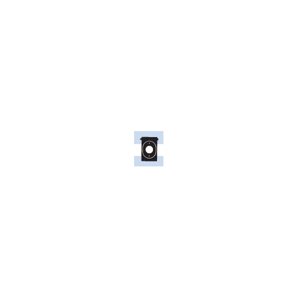 Mulberry Electrical Box Cover, 1 Gang, Aluminum, Single Receptacle Cover - 30552