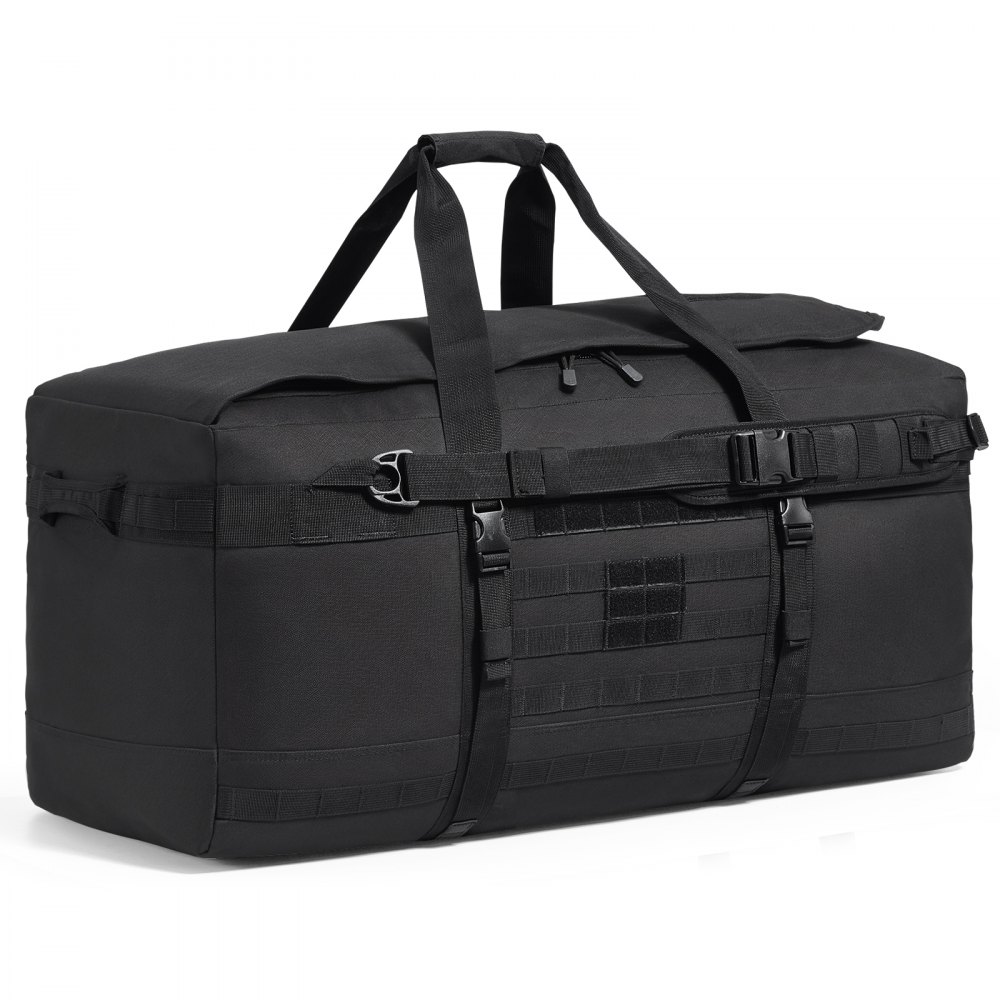 Tactical Duffle Bag 100L Gym Bag Duffle with Molle Design and Multi-mesh Bag, for workouts, cycling, gym sessions, yoga, beach trips, swimming pools, hunting, hiking, camping, practice days, weekend getaways, and many outdoor activities. - ZSXLDHS100L07VO5KV0