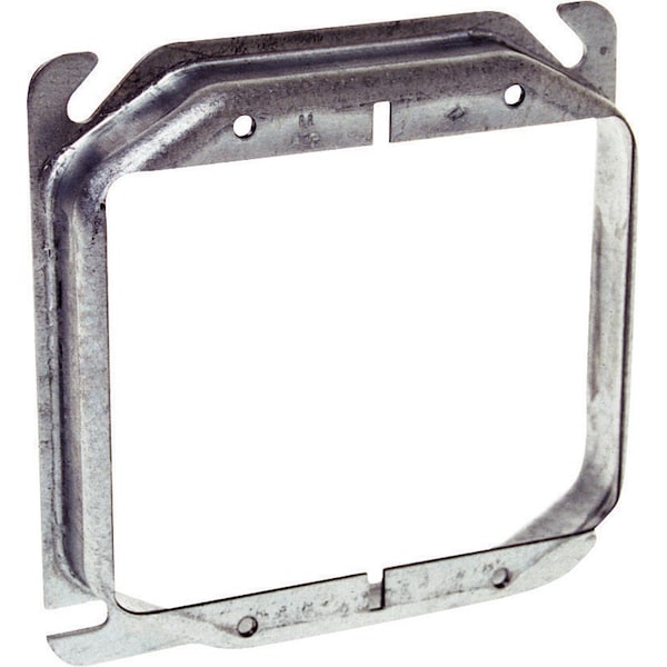 Raco Electrical Box Cover, 2 Gangs, Steel, Raised Cover - 8769