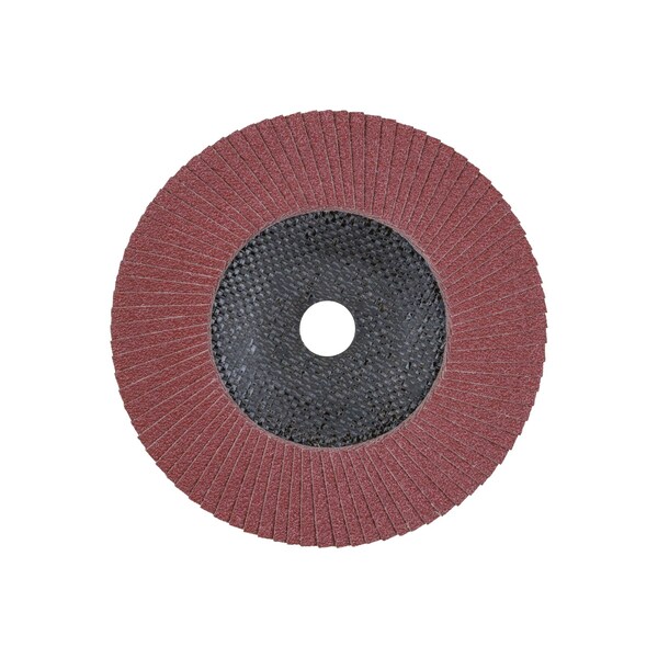 Disco de láminas POLIFAN® de óxido de aluminio, grano 60, 7" x 5/8-11 Thd., Cónico - 62270