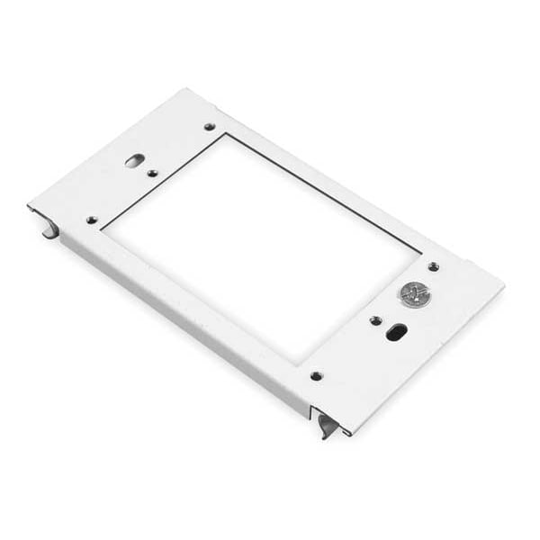Legrand Device Plate, 1 Gang, Steel - G6007C-1