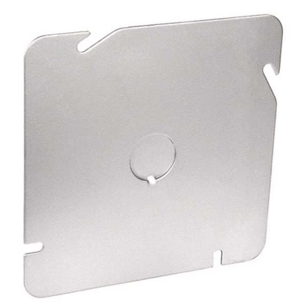 Southwire Square Steel 4-11/16 in. H Flat Box Cover - 72C6-UPC