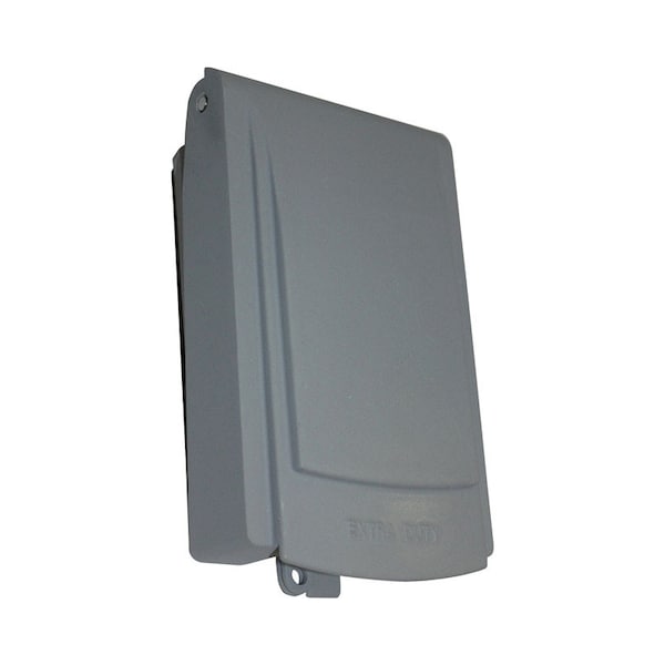 Sigma Engineered Solutions Electrical Box Cover, 1 Gang, Non-Metallic, GFCI and Duplex Cover - 14440