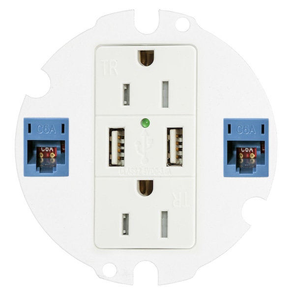 Hubbell Wiring Device-Kellems Sub-Plate, Round, Steel - S1R4SP2X2STYLE