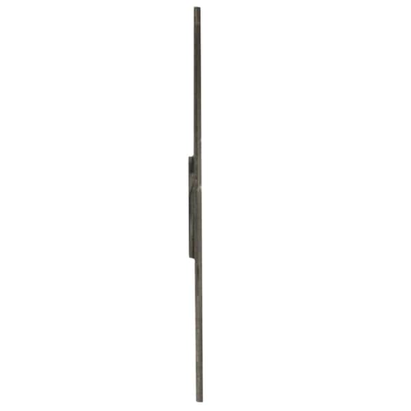 Raco Electrical Box Cover, Ceiling Box Type, 1 Gang, Galvanized Steel, KO Centered Cover - 703